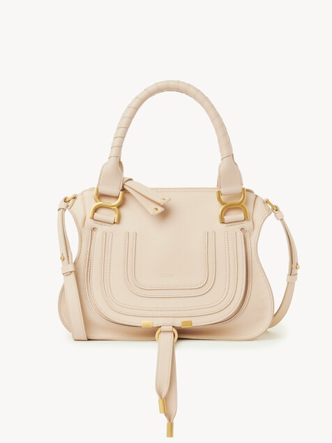 Small Marcie bag in grained leather