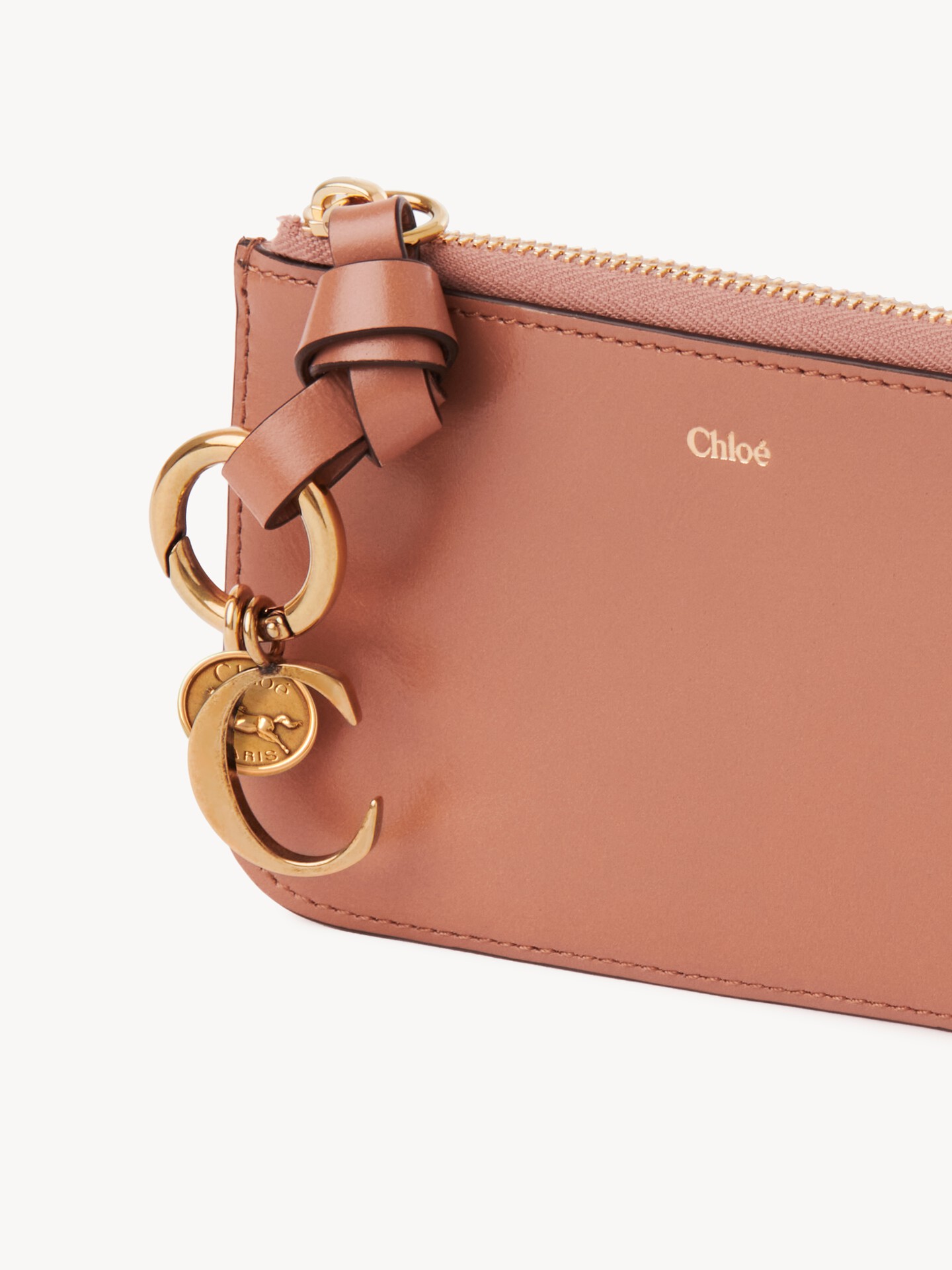 Alphabet wallet in shiny leather - 3