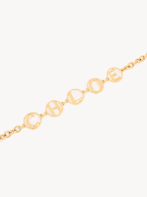 The Chlo&eacute; Script jewellery belt