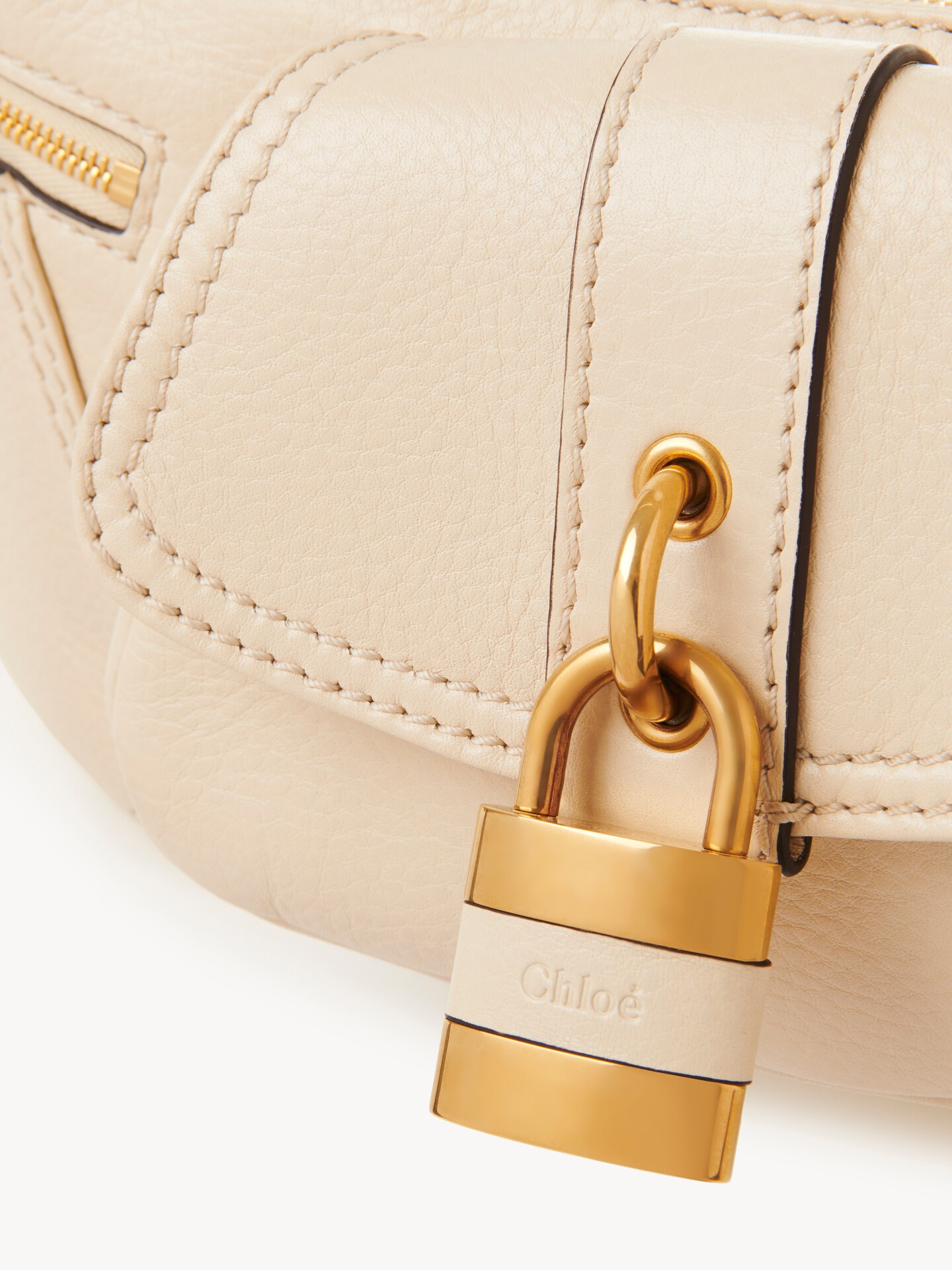 The 99 shoulder bag in grained leather - 5