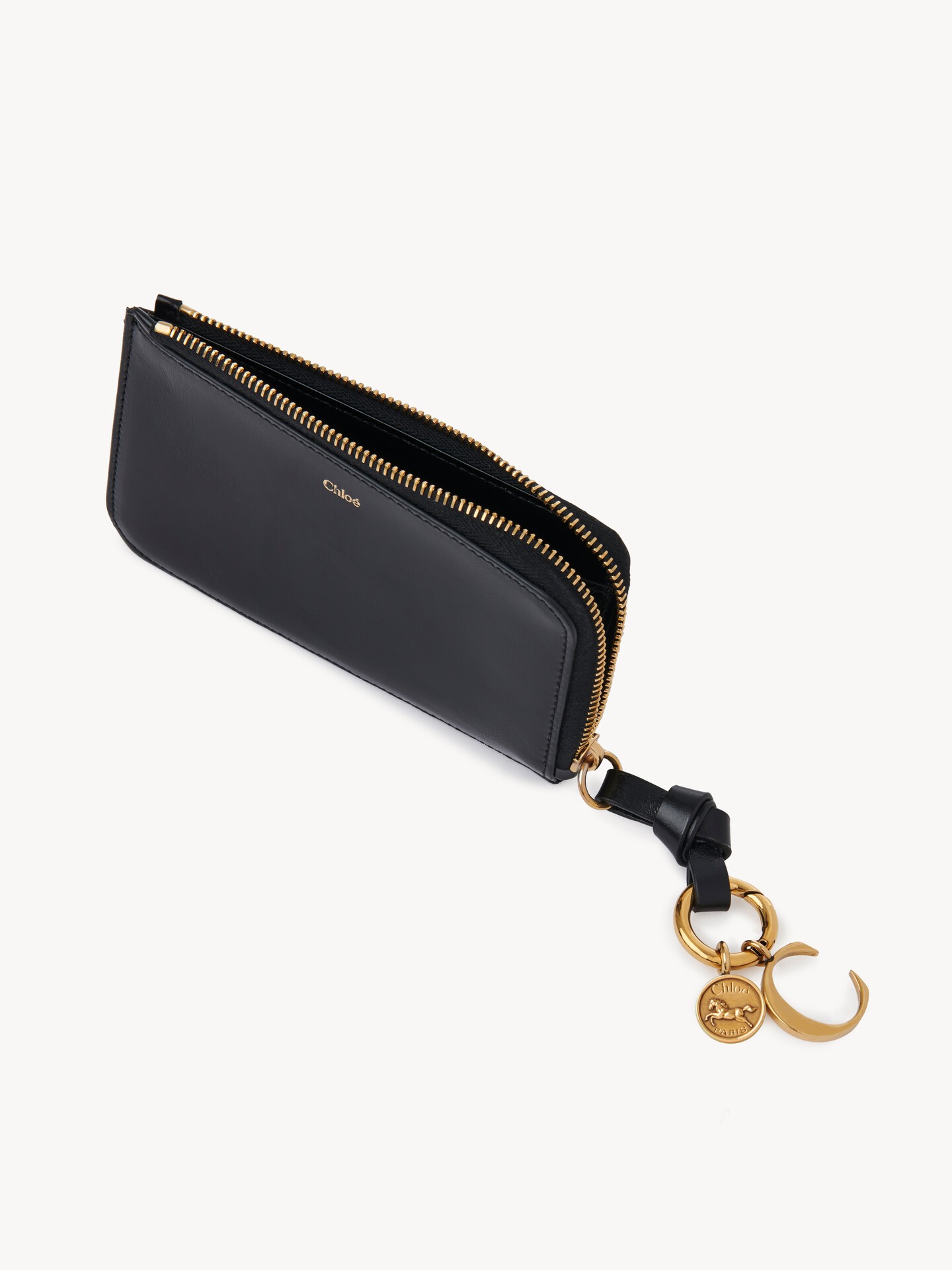 Alphabet purse in shiny leather - 4