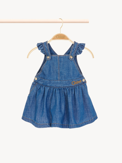 KUT3Denim dungaree dress