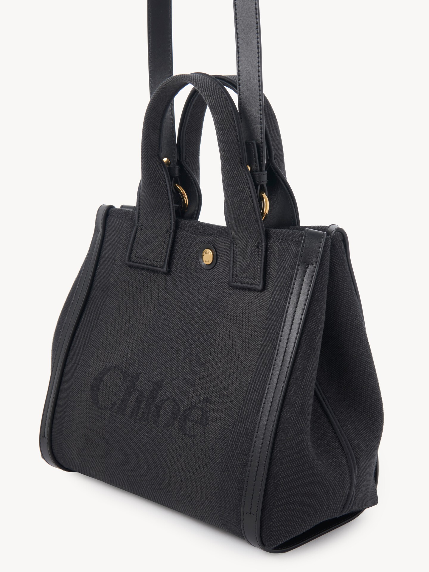 Small Chlo&eacute; Carry tote bag in canvas - 4