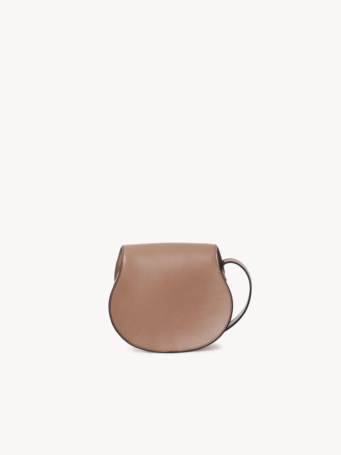 Small Marcie saddle bag in shiny leather - 8