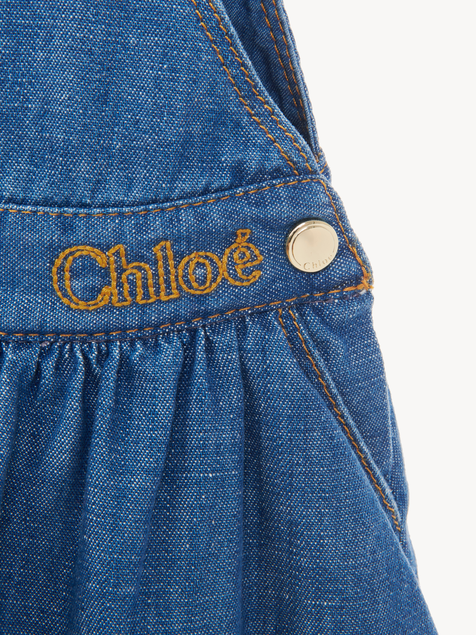KUT3Denim dungaree dress