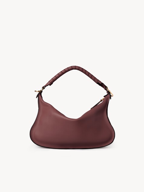 Small Marcie shoulder bag in soft leather