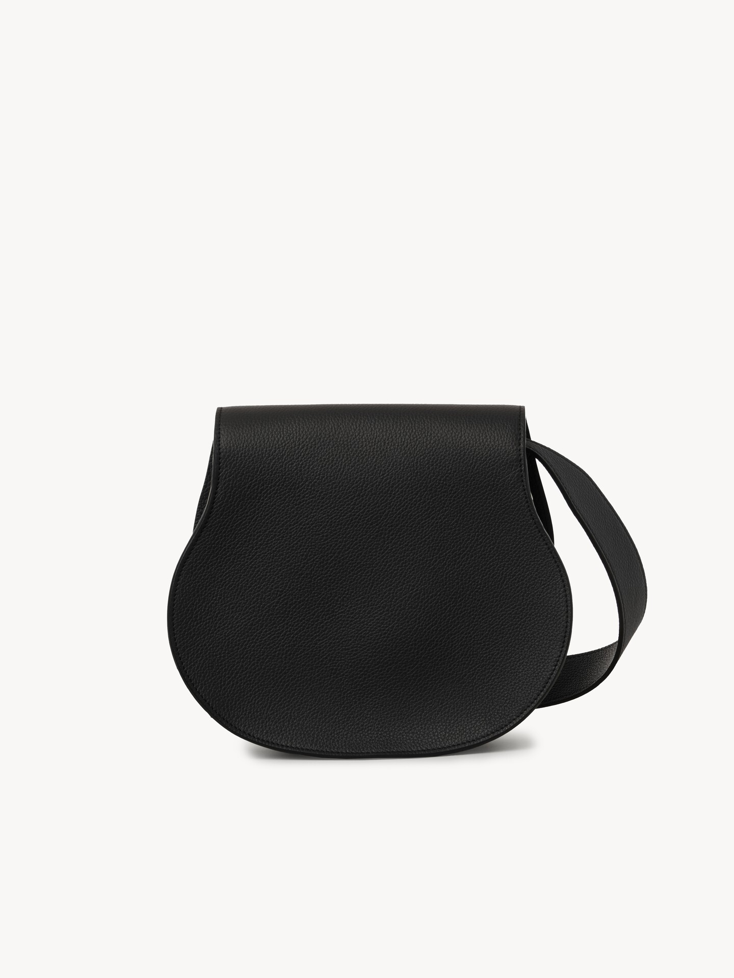 Marcie saddle bag in grained leather - 5