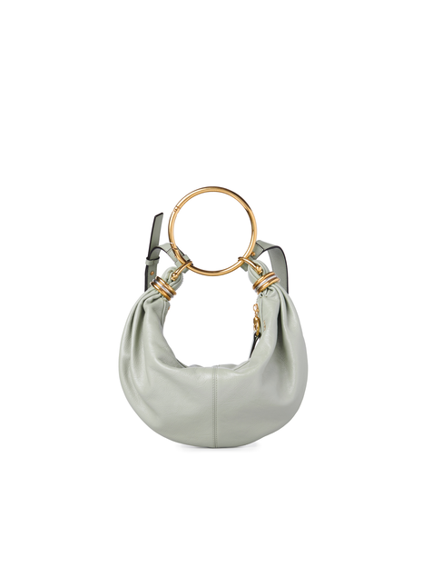 KUT3Small Bracelet hobo bag in grained leather