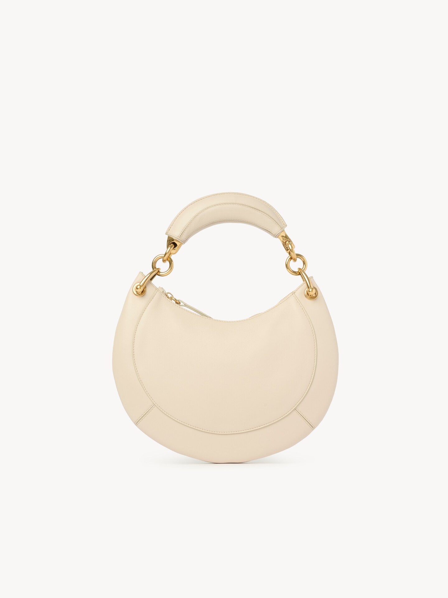 Small Chlo&eacute; Banana zipped hobo bag in soft leather - 4