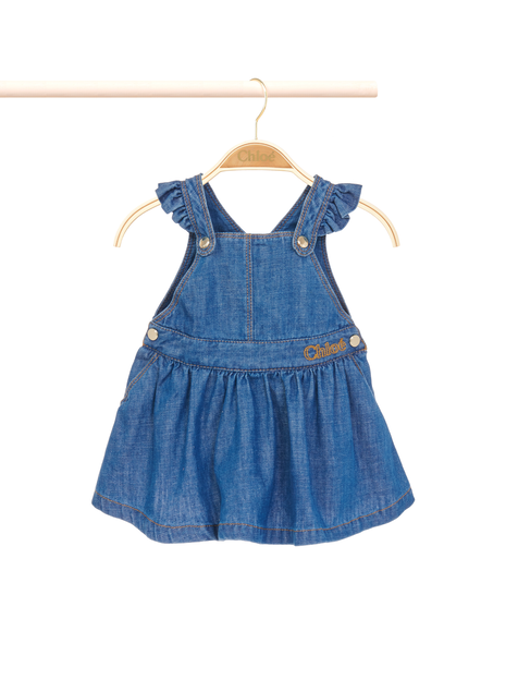 KUT3Denim dungaree dress