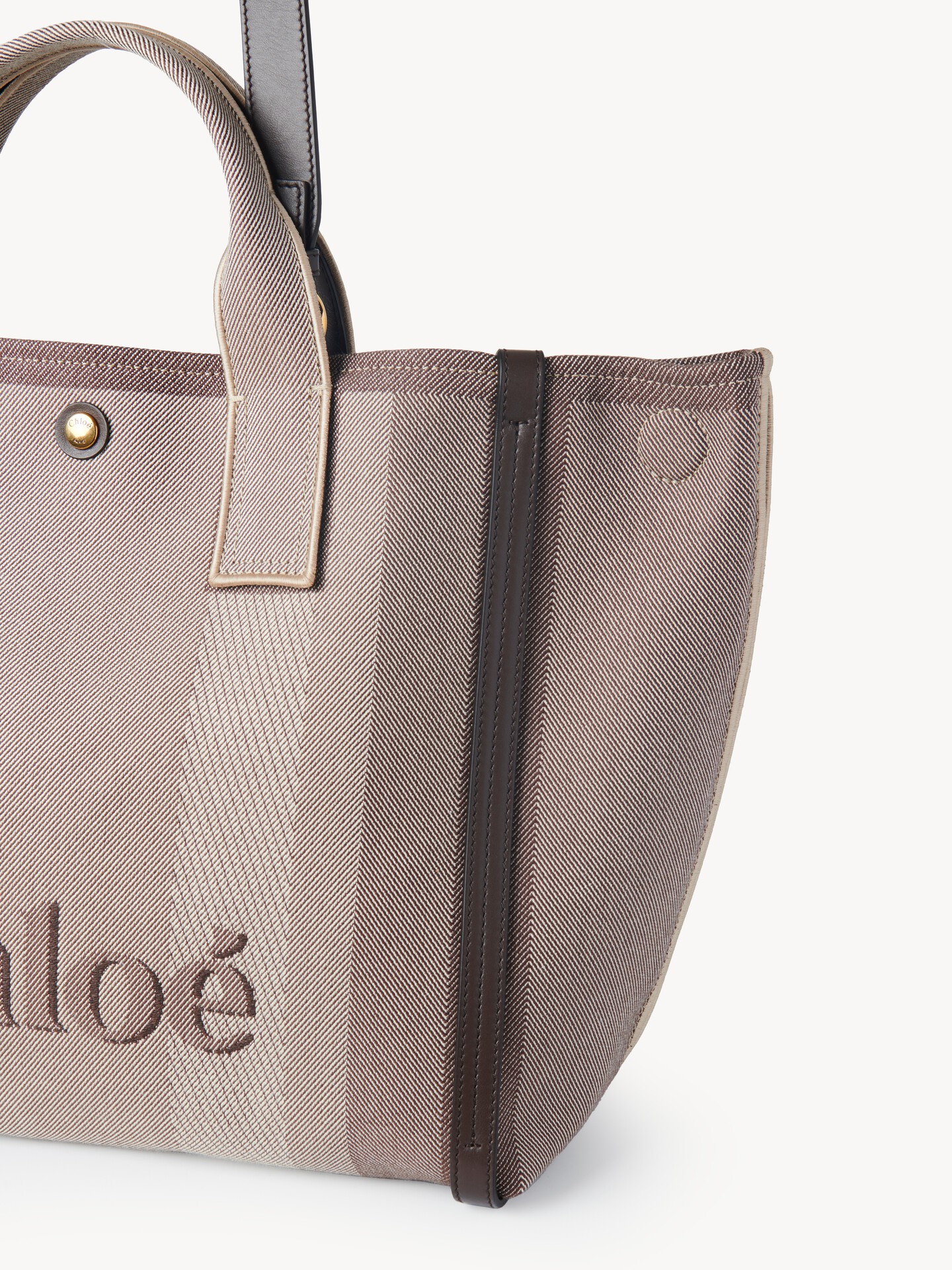 Chloé Carry tote bag in canvas - 4