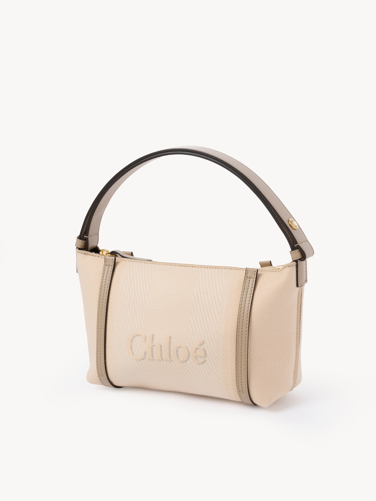 Chlo&eacute; Carry shoulder bag in canvas - 3