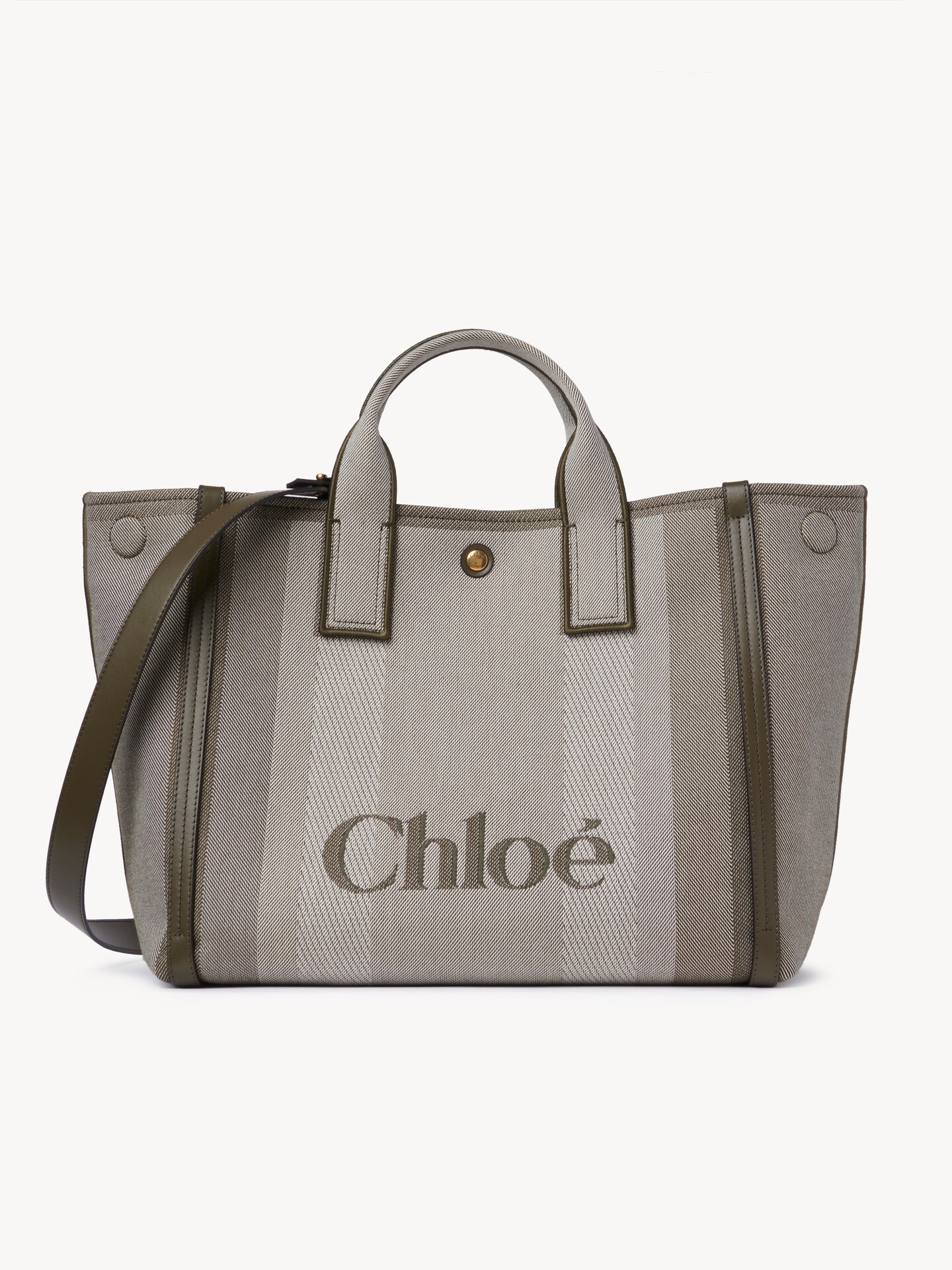 Chlo&eacute; Carry tote bag in canvas - 3