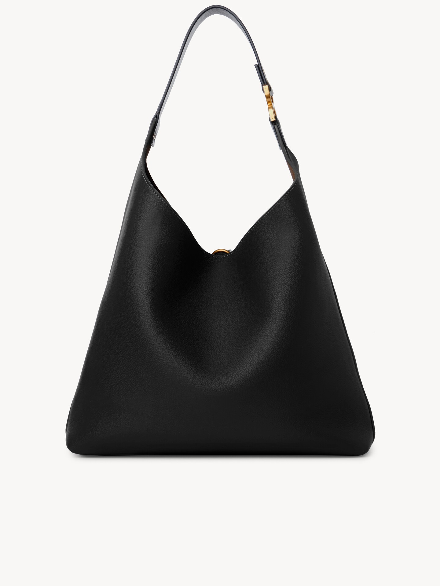 Marcie hobo bag in grained leather - 8