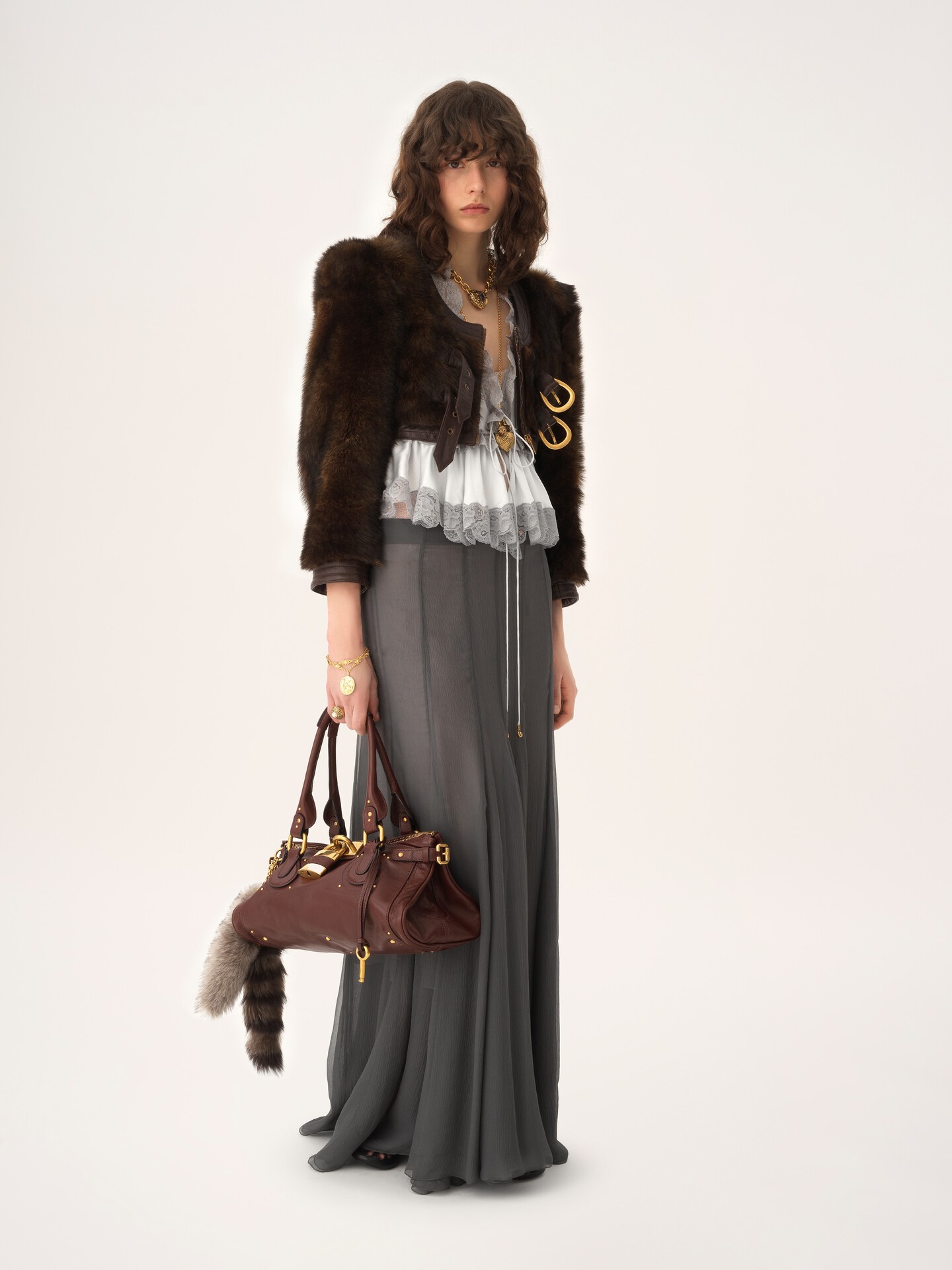 Paddington bag in grained leather - 8