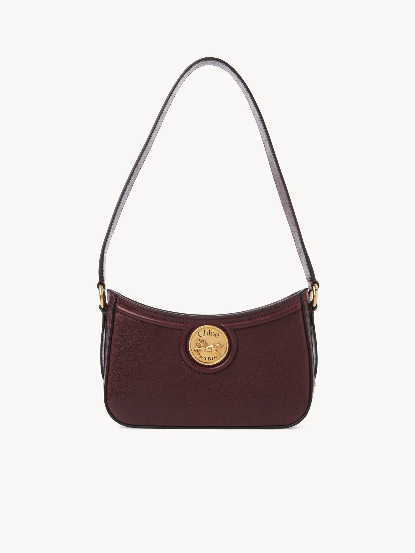 Horse Medal shoulder bag in grained leather - 1