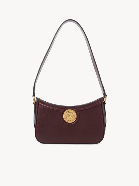 Horse Medal shoulder bag in grained leather