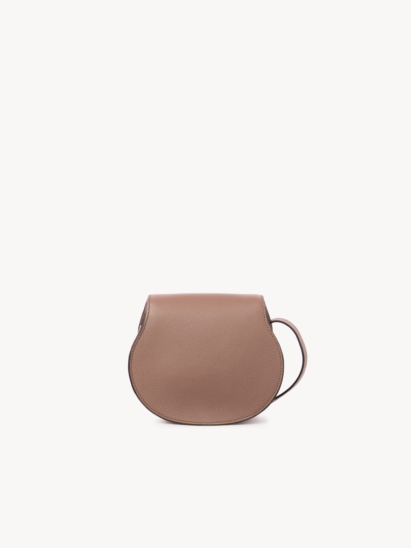 Small Marcie saddle bag in grained leather - 7