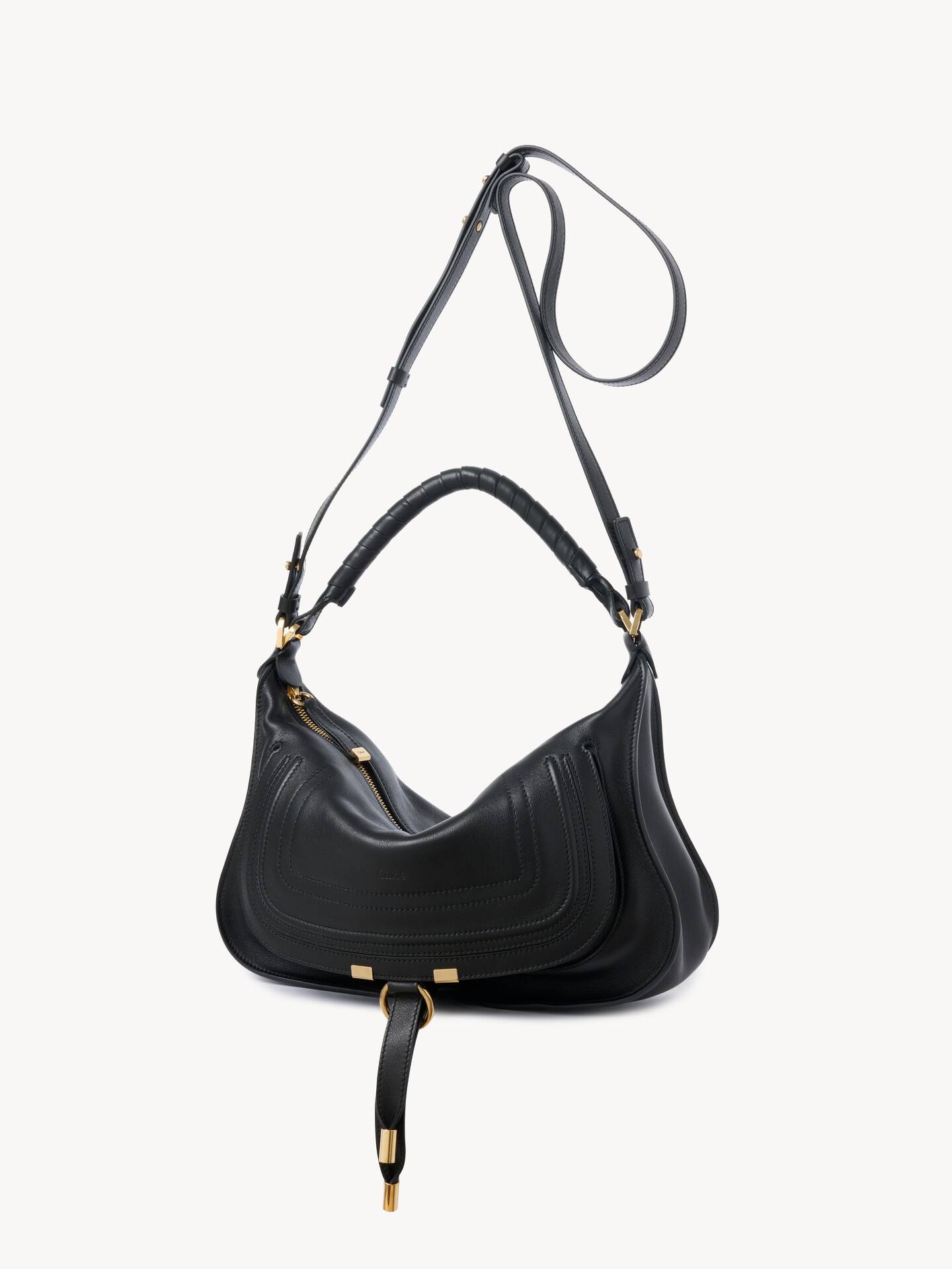 Small Marcie shoulder bag in soft leather - 5