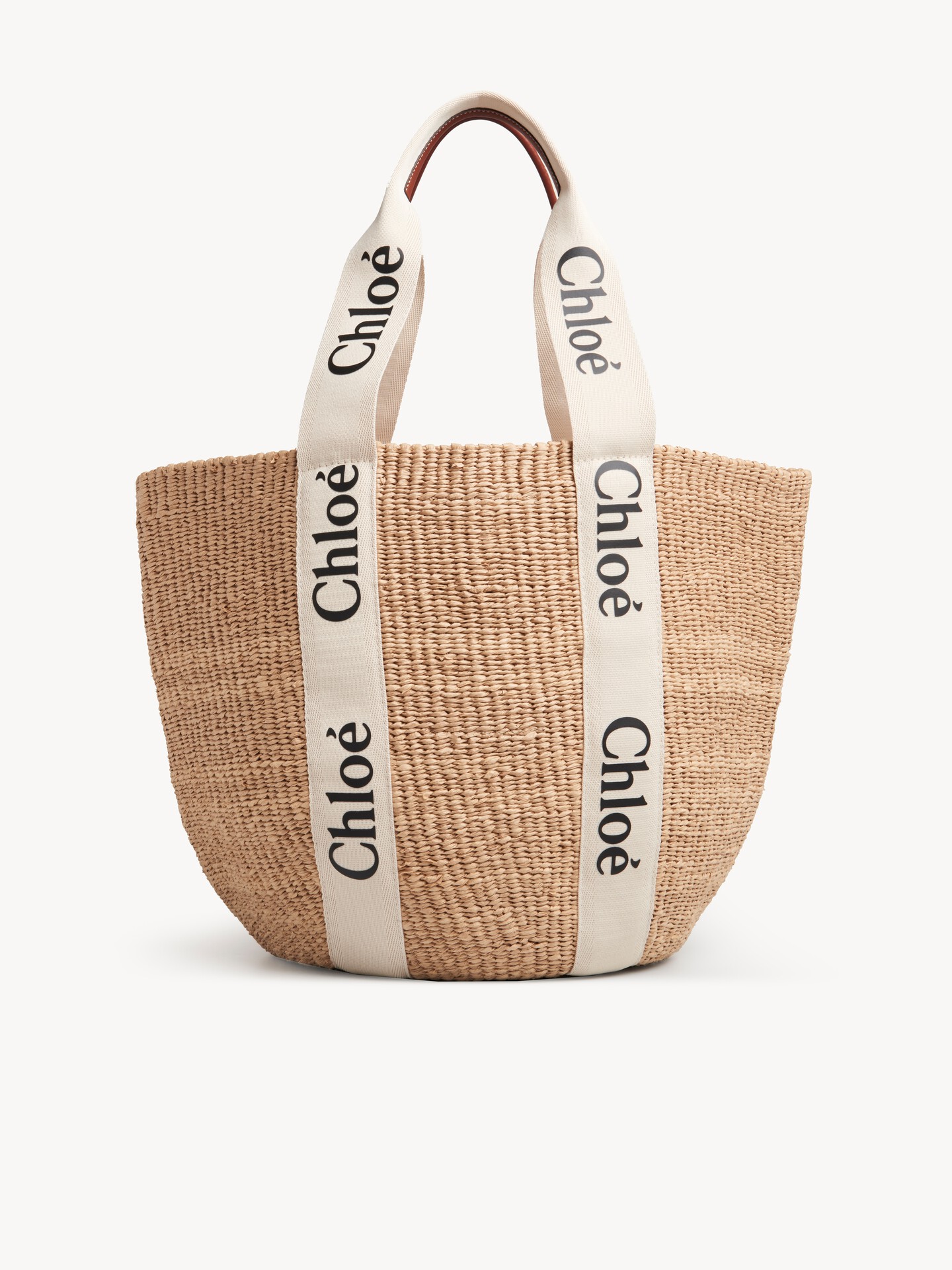 Large Woody basket in natural fibers - 10