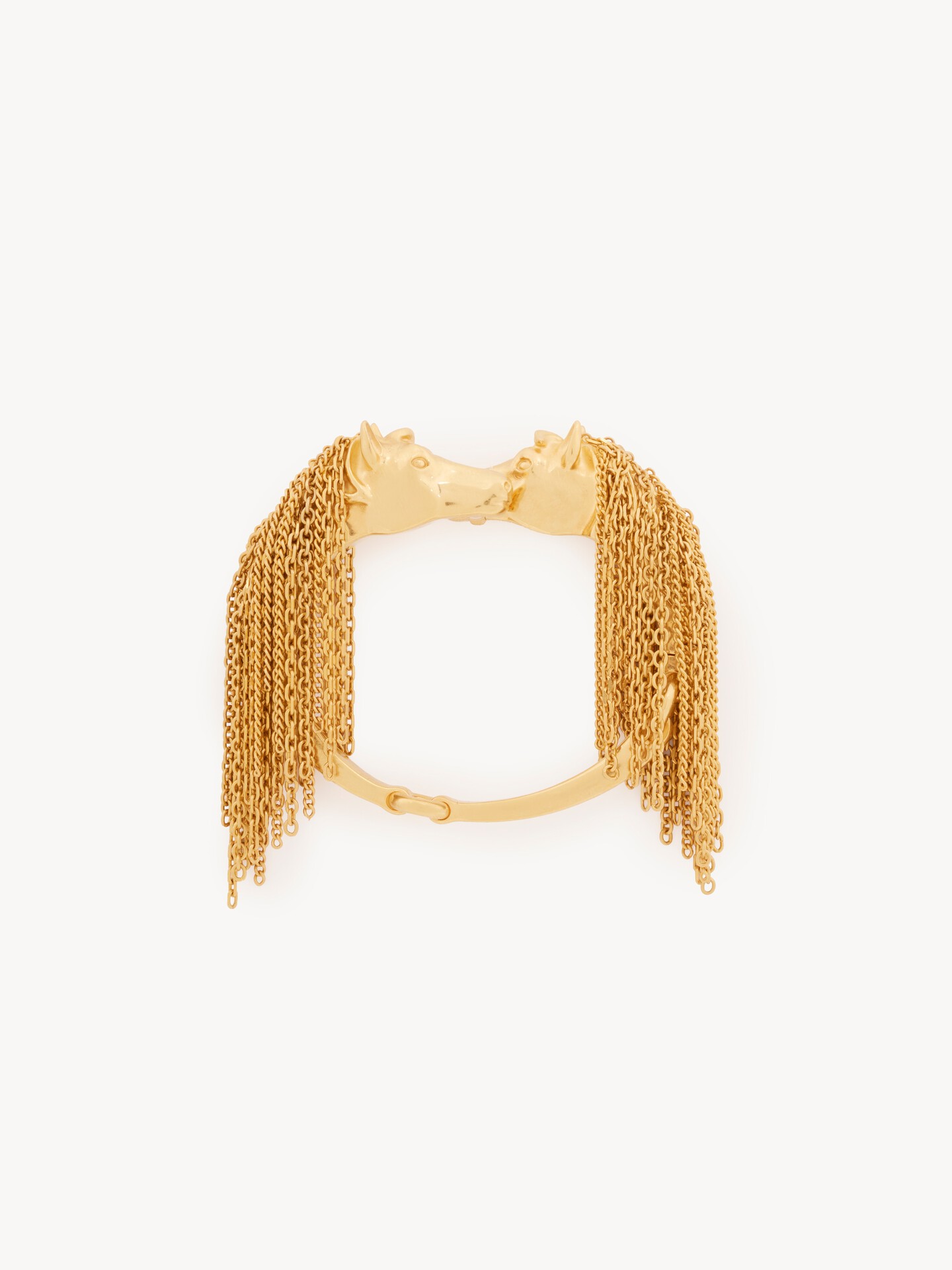 The Chlo&eacute; Chain Horse Toi et Moi bracelet - 1