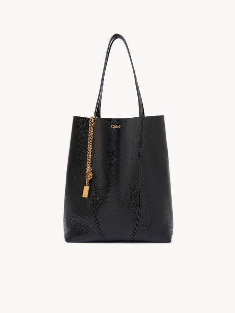 Chloé Spin tote bag in grained leather