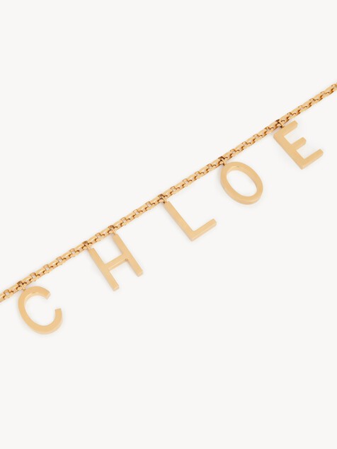 The Chlo&eacute; Letters jewellery belt