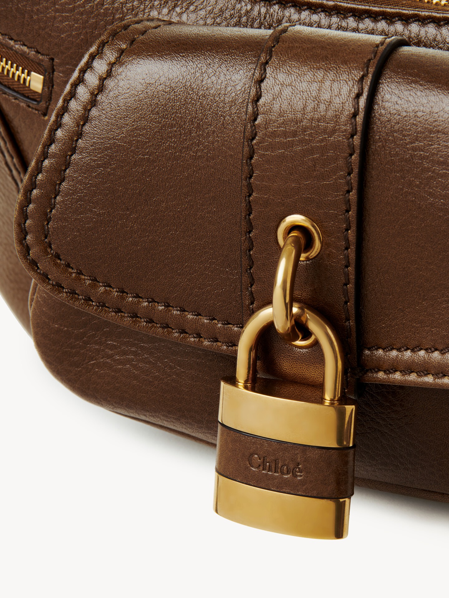 The 99 shoulder bag in grained leather - 5