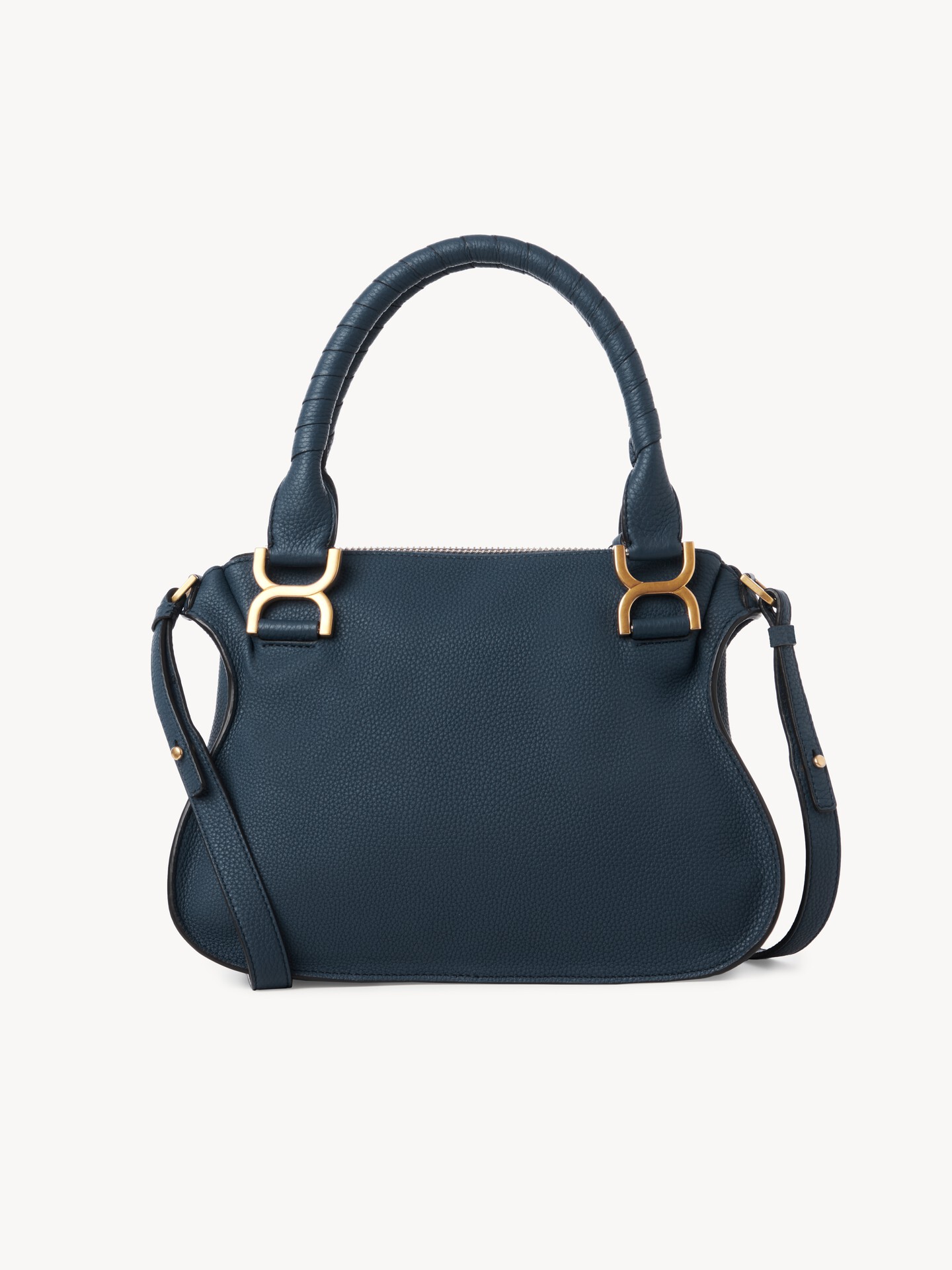 Small Marcie bag in grained leather - 7