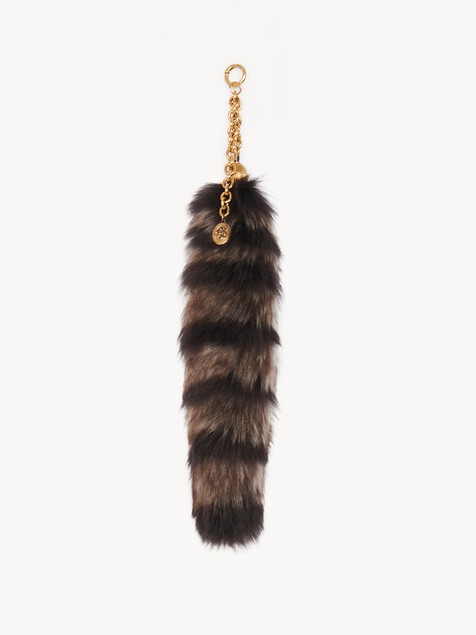The Treasure Tails charm in shearling