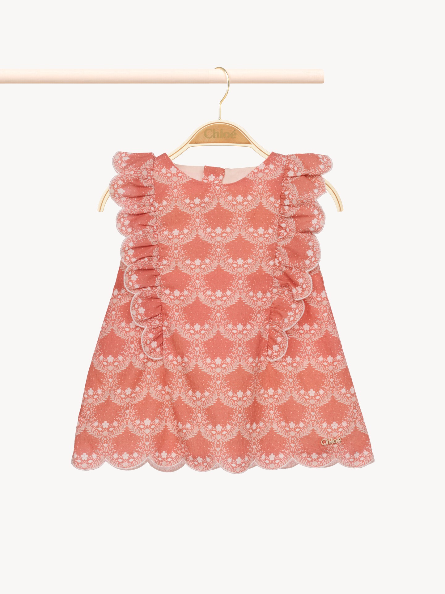 Baby ceremony dress & hat gift set - 2