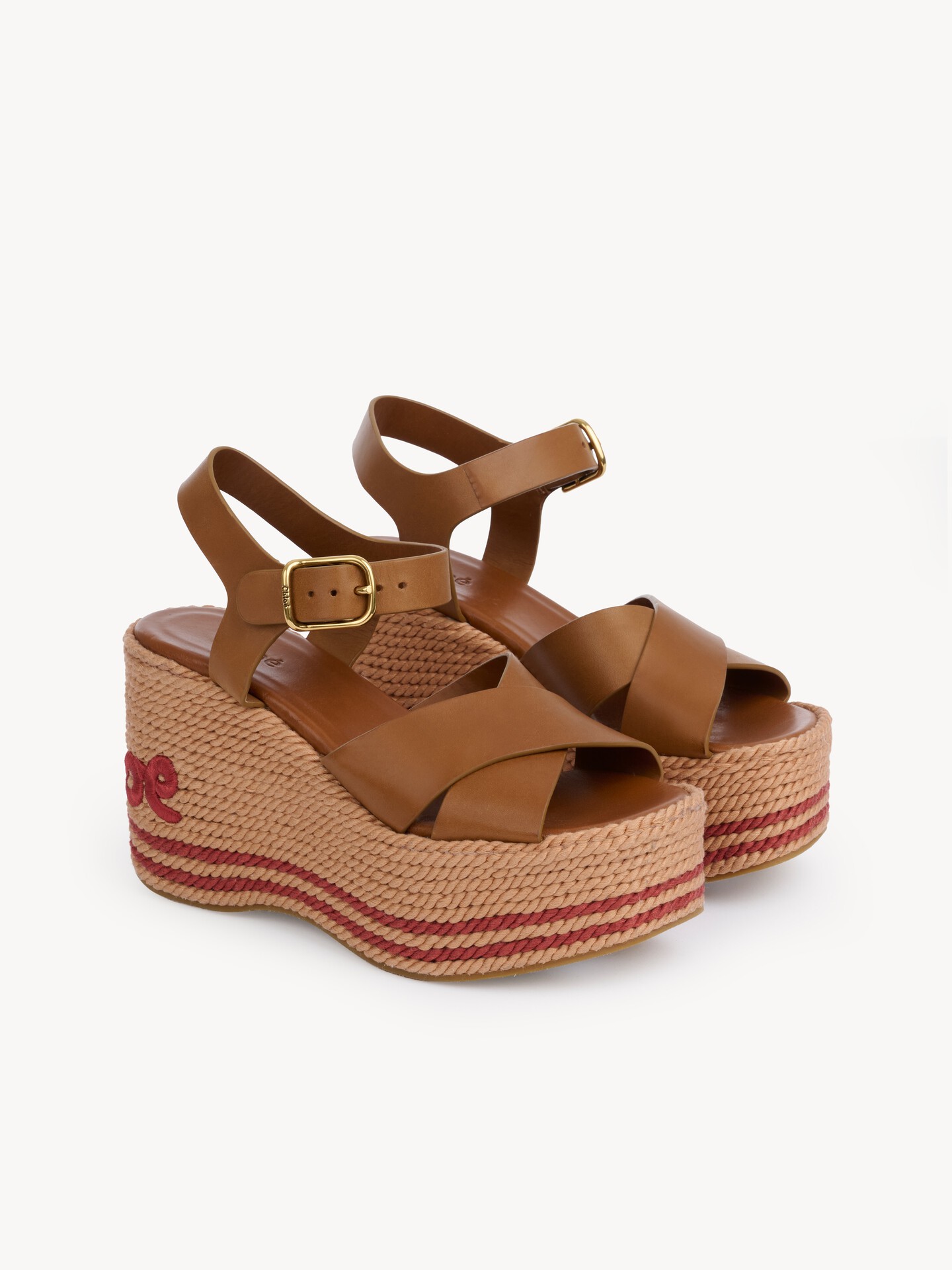 Chlo&eacute; Sand wedge sandal - 3