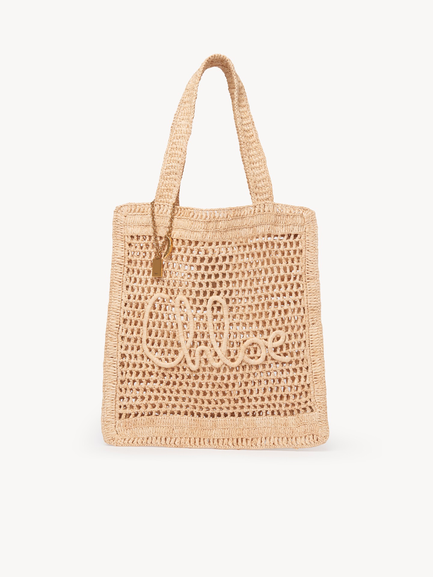 Summer Banana tote bag in raffia - 2