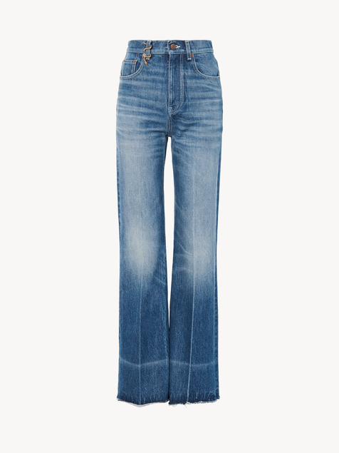 KUT3High-rise bootcut jeans in denim