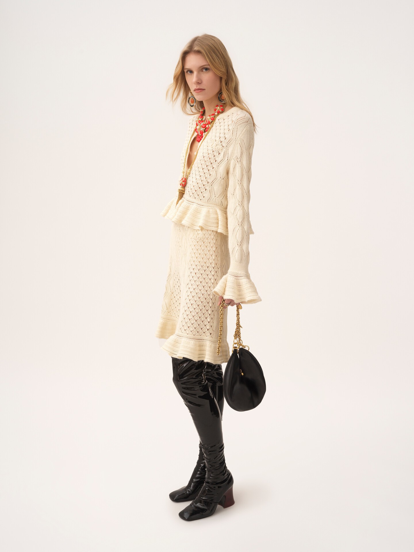 Chlo&eacute; Icons shoulder bag in soft leather - 4