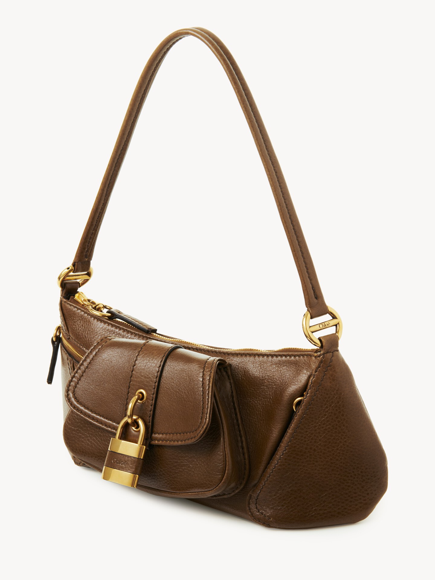 The 99 shoulder bag in grained leather - 6