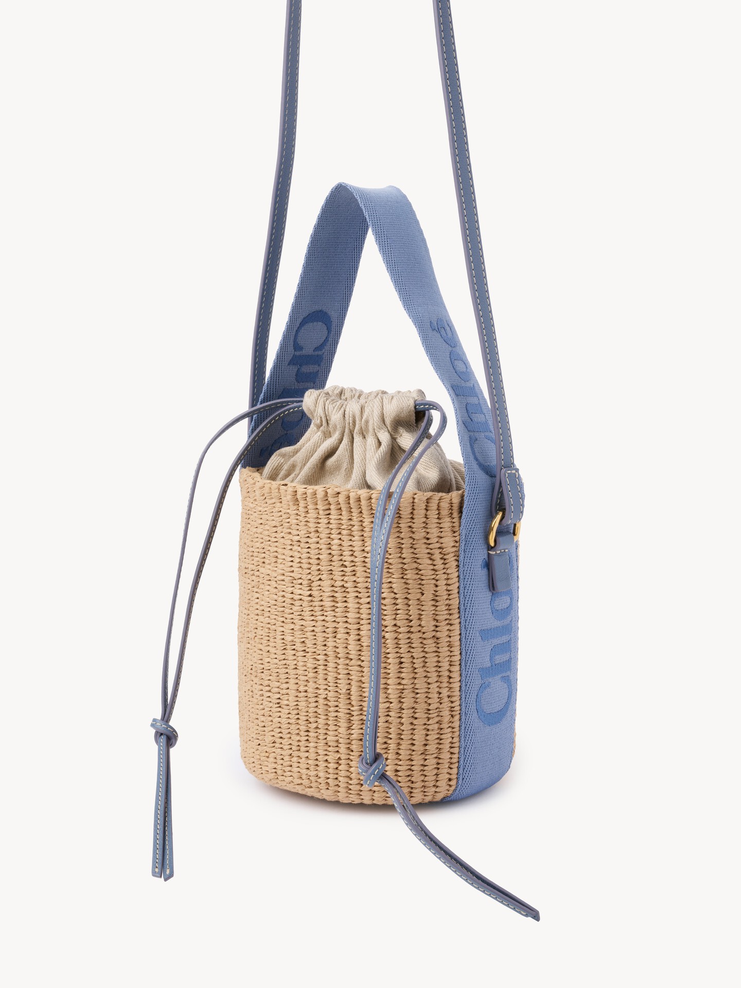 Small Woody basket in natural fibres - 6
