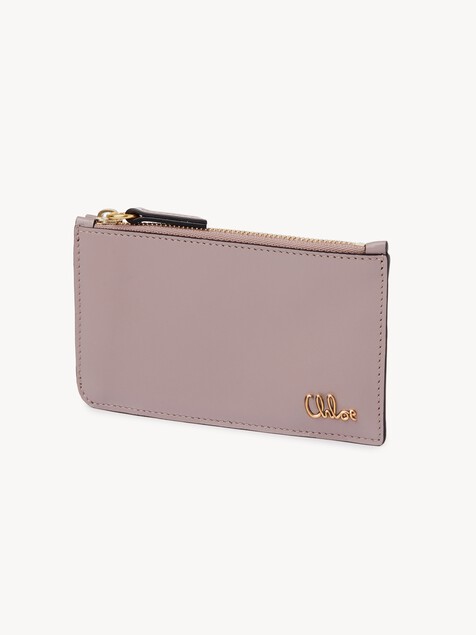 Small Chloé Iconic purse with card slots in shiny leather