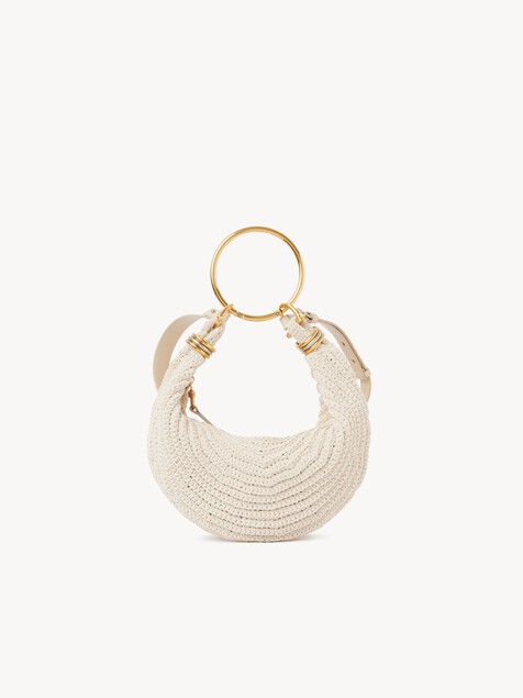 Small Bracelet Hobo bag in crochet