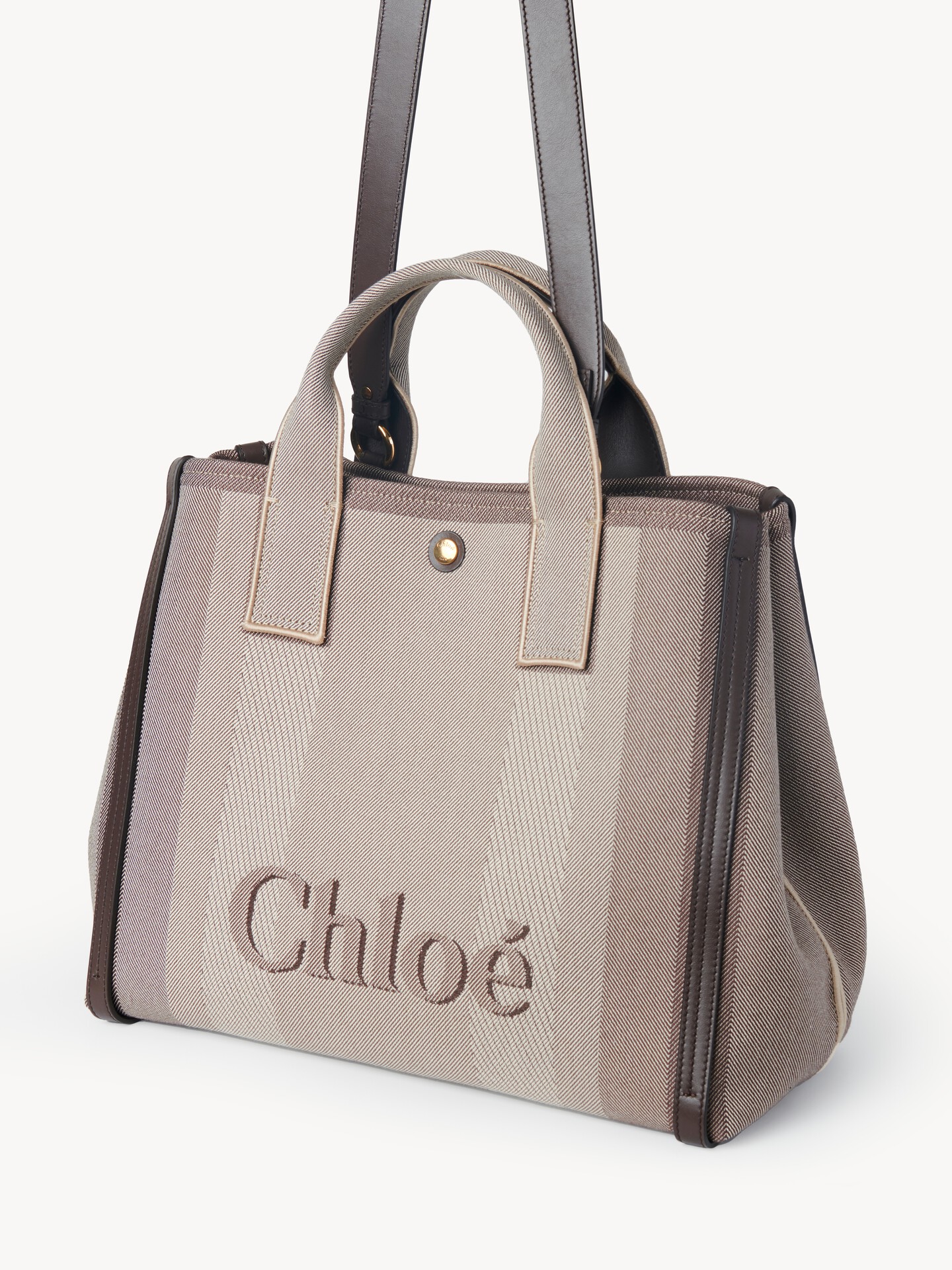 Chlo&eacute; Carry tote bag in canvas - 5