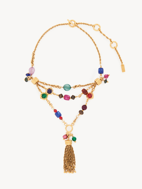 The Chloé Pompoms necklace