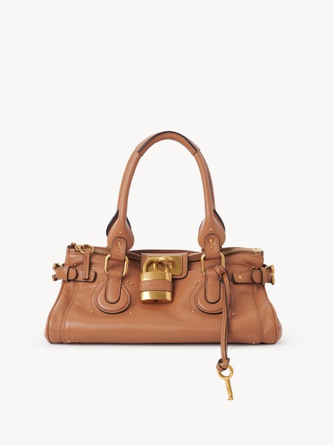 Paddington bag in grained leather