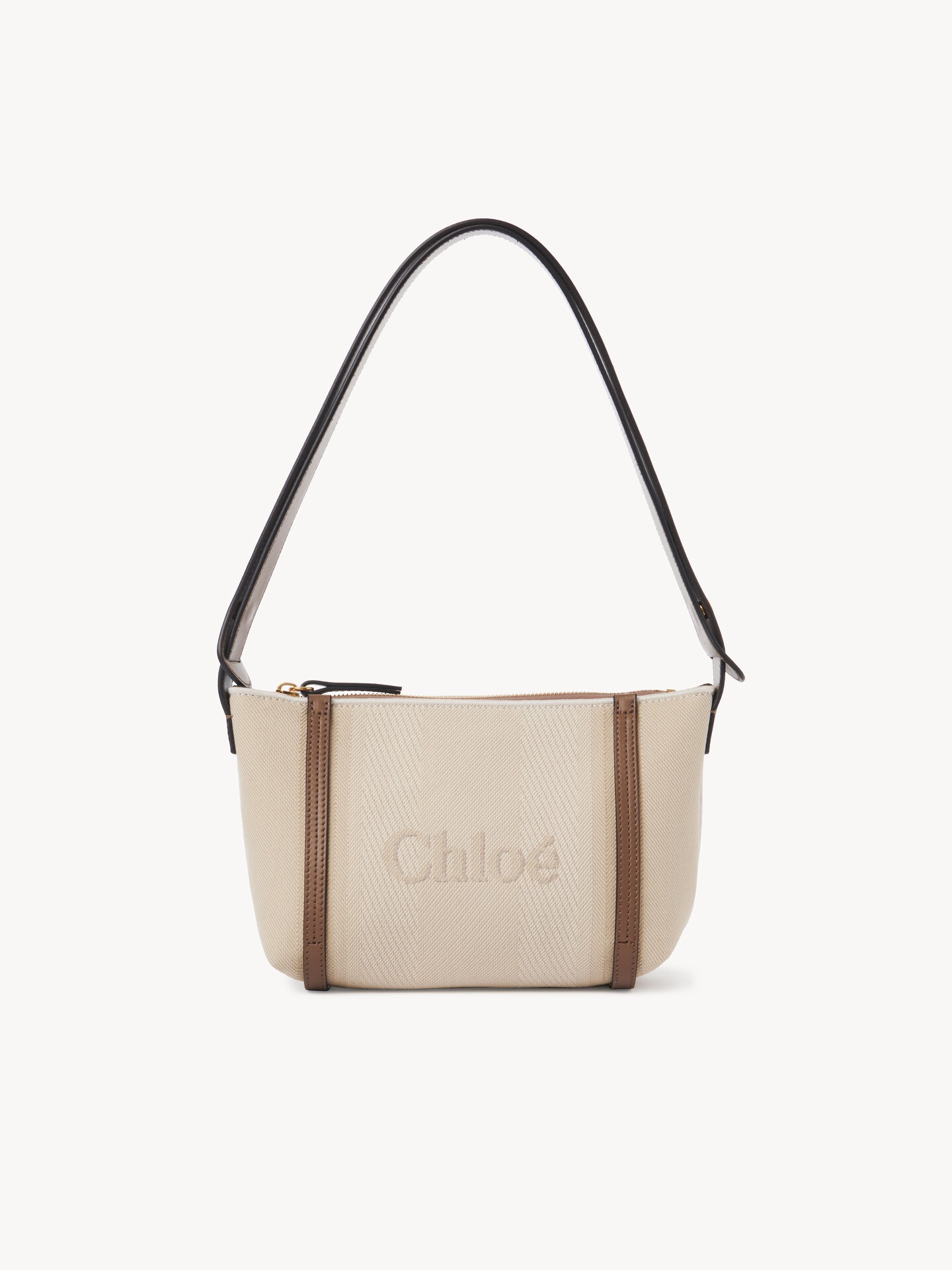 Chloé Carry shoulder bag in canvas - 1