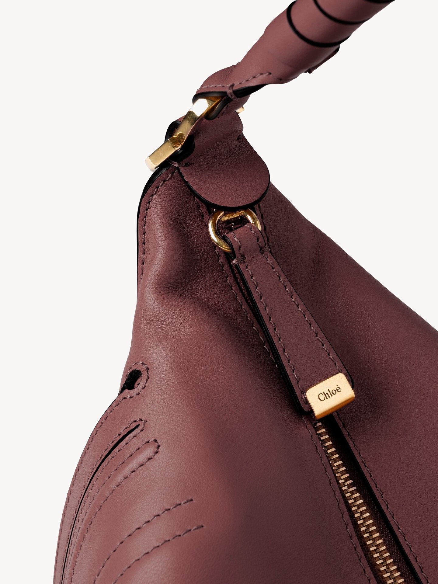 Small Marcie shoulder bag in soft leather - 6