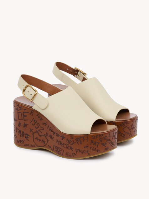 Maxime wedge sandal