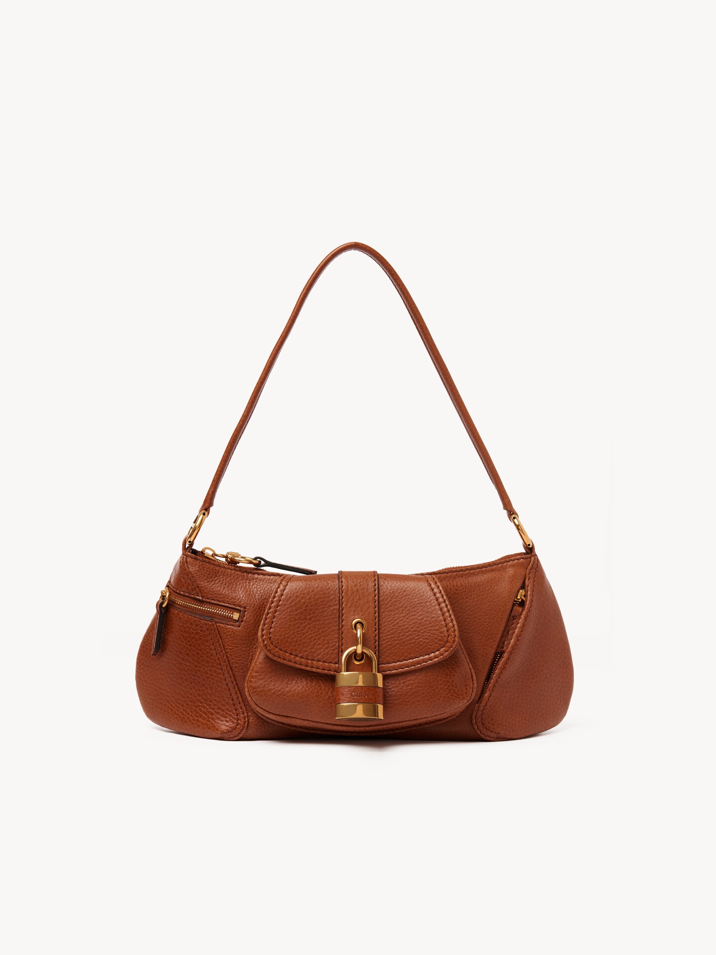 The 99 shoulder bag in grained leather - 2