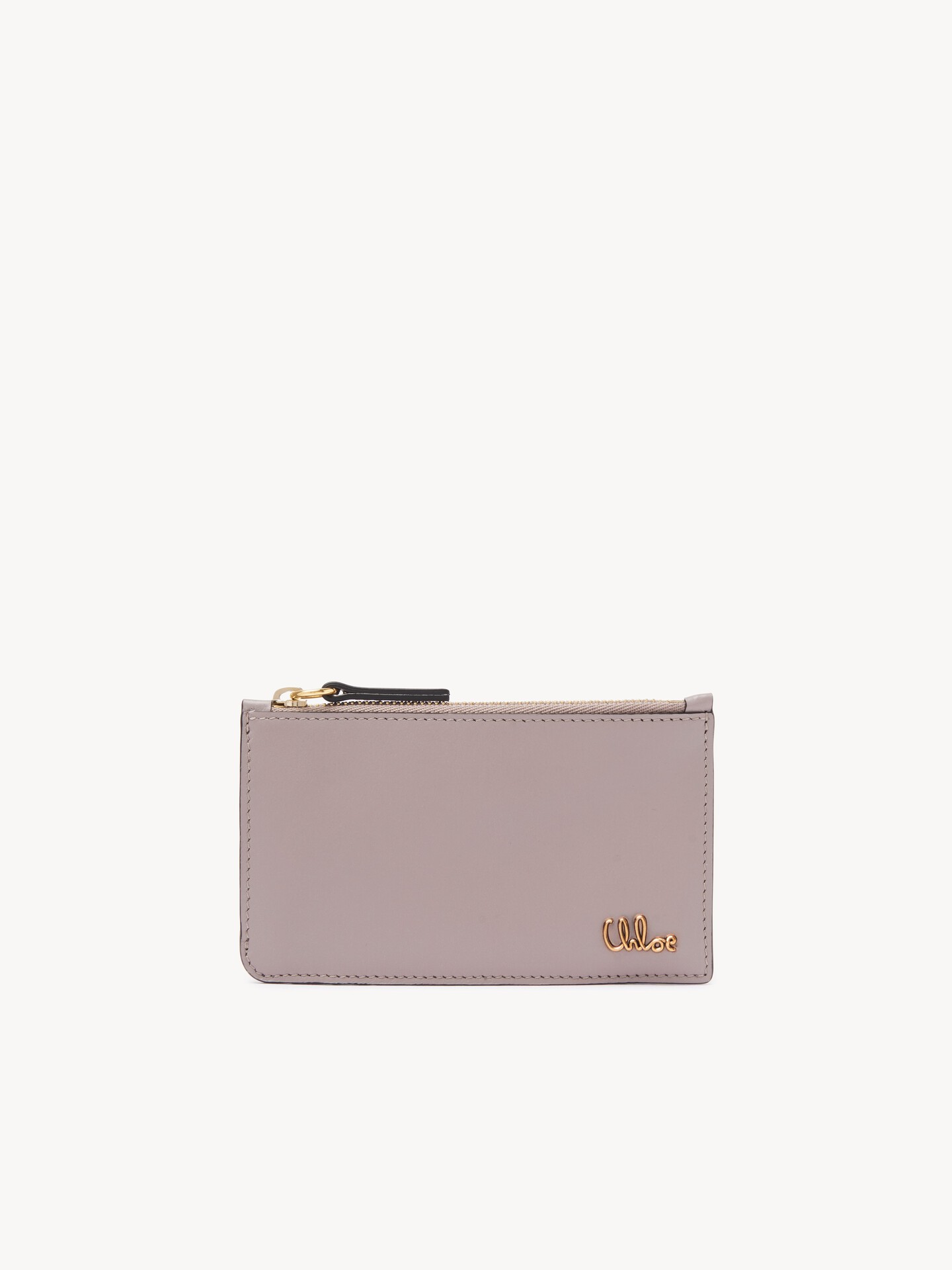 Small Chloé Iconic purse with card slots in shiny leather - 2