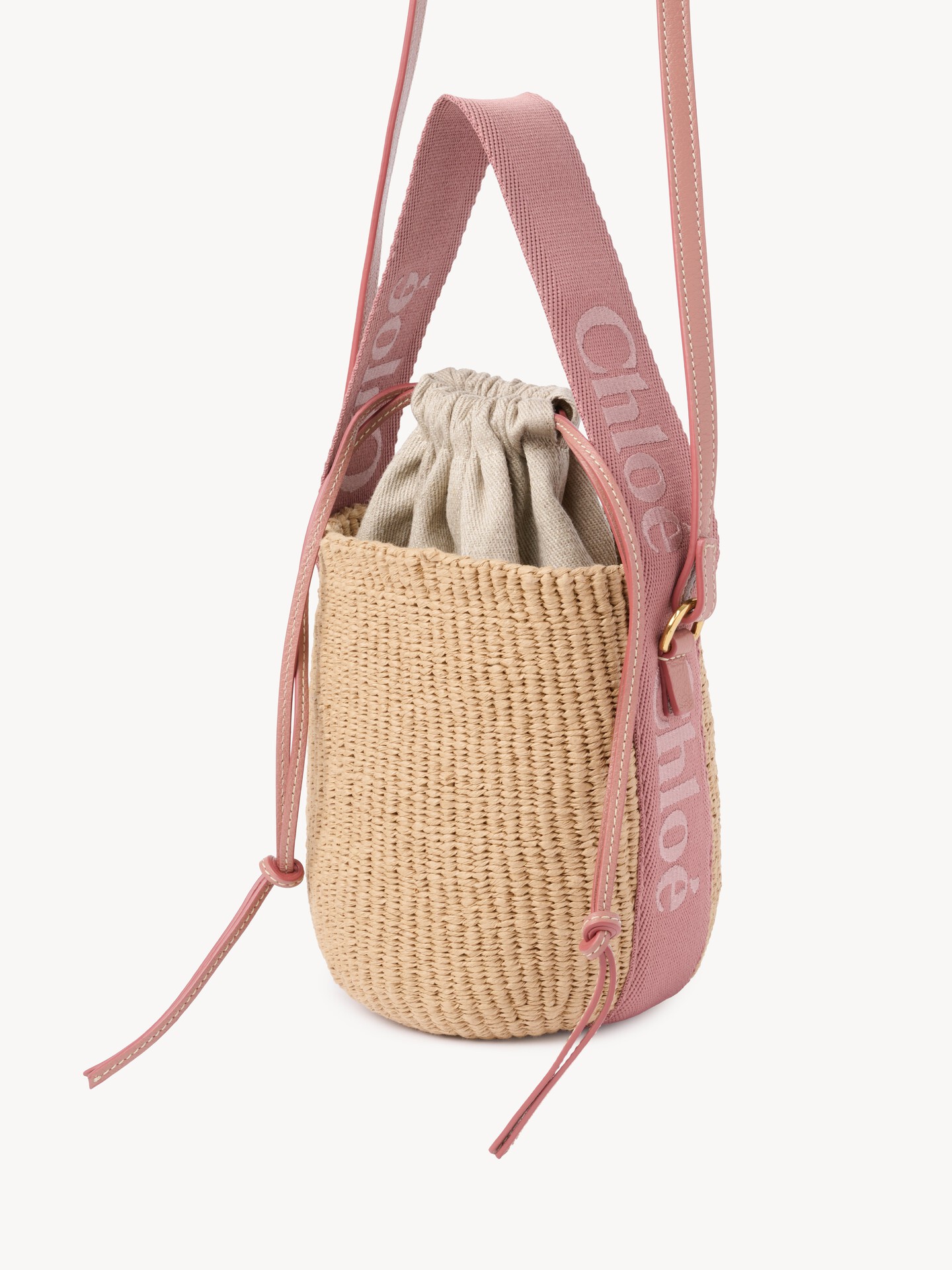 Small Woody basket in natural fibres - 4