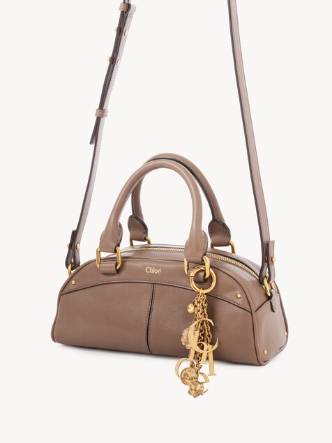 Small Chlo&eacute; bowling bag in soft leather