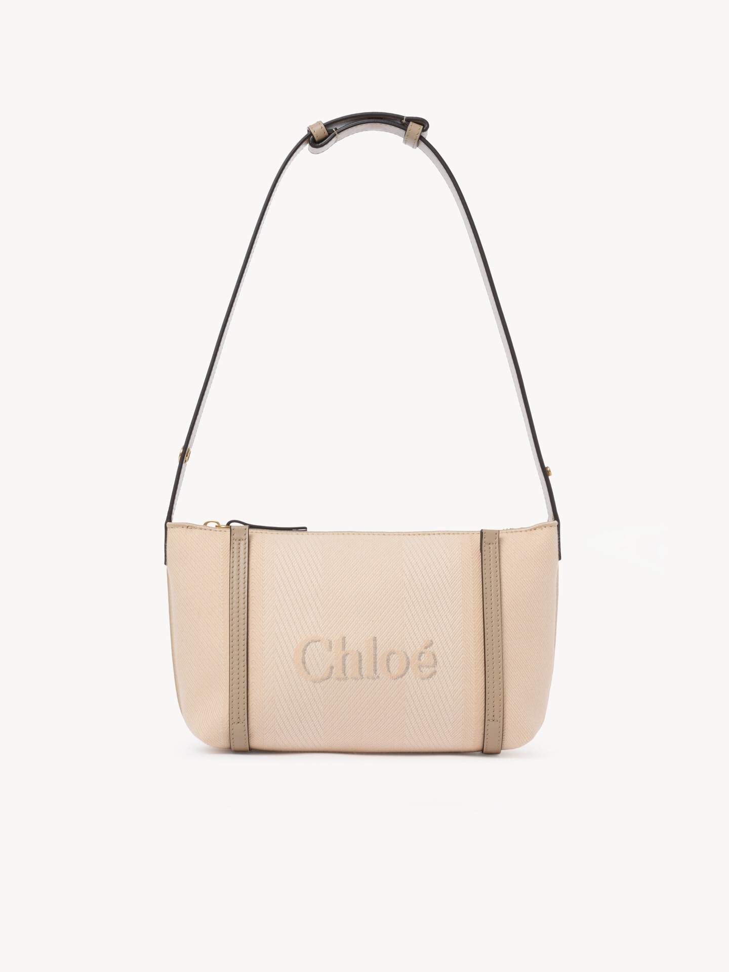 Chlo&eacute; Carry shoulder bag in canvas - 4